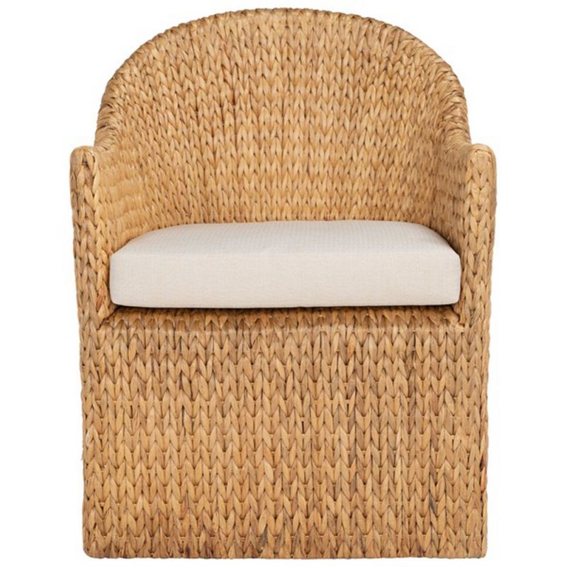 Safavieh - Couture - Solomon Water Hyacinth Chair - Natural - Beige - CWK2000A