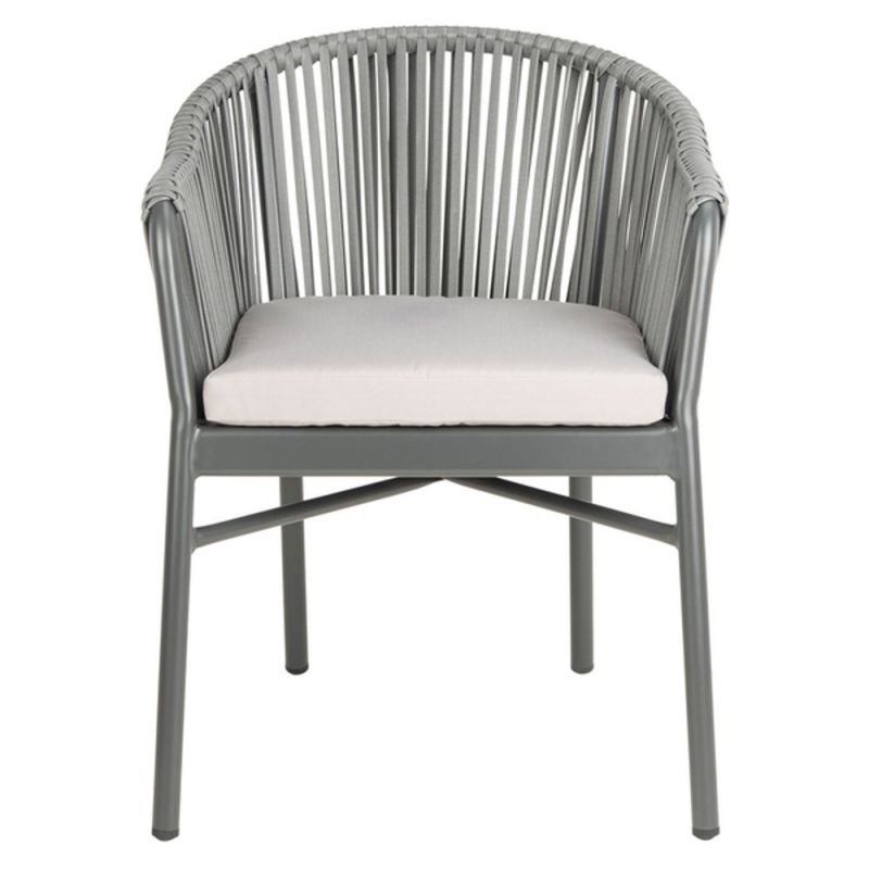 Safavieh - Stefano Rope Chair - Grey  (Set of 2) - PAT4026A-SET2