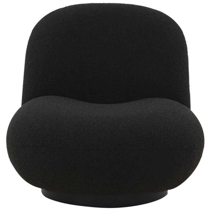 Safavieh - Couture - Stevie Boucle Accent Chair - Black - SFV4767C
