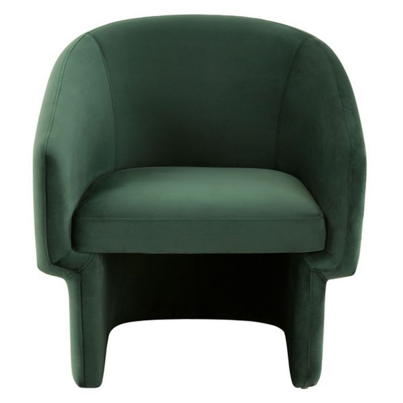 Safavieh - Couture - Susie Barrel Back Accent Chair - Forest Green - SFV4781B