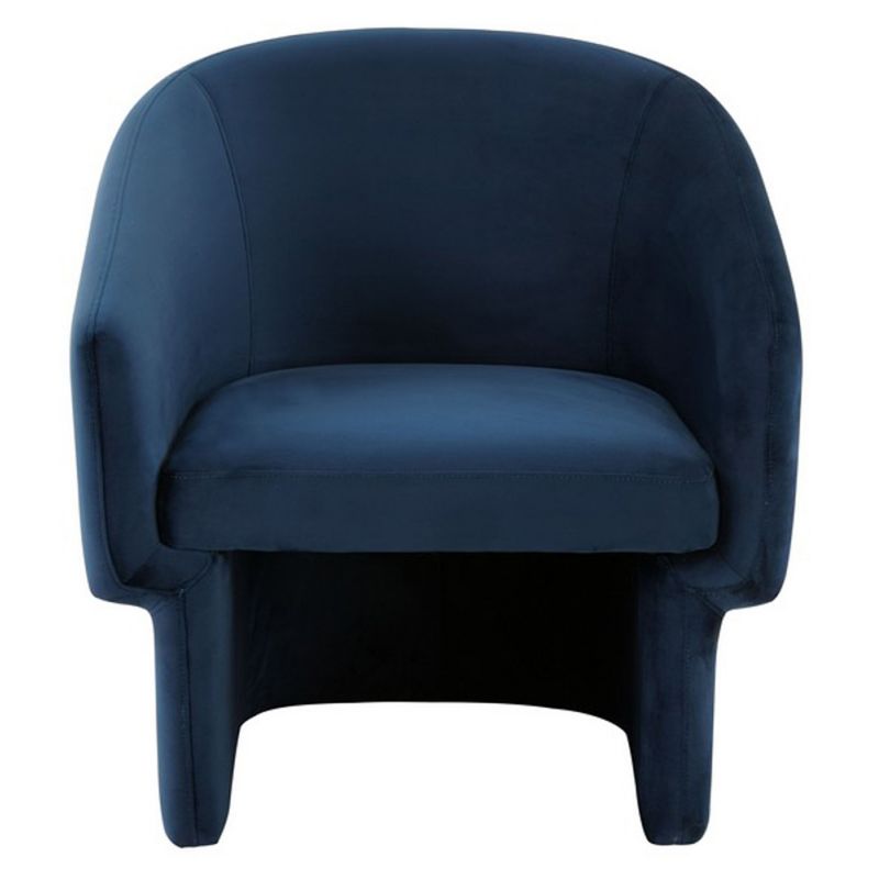Safavieh - Couture - Susie Barrel Back Accent Chair - Navy - SFV4781A