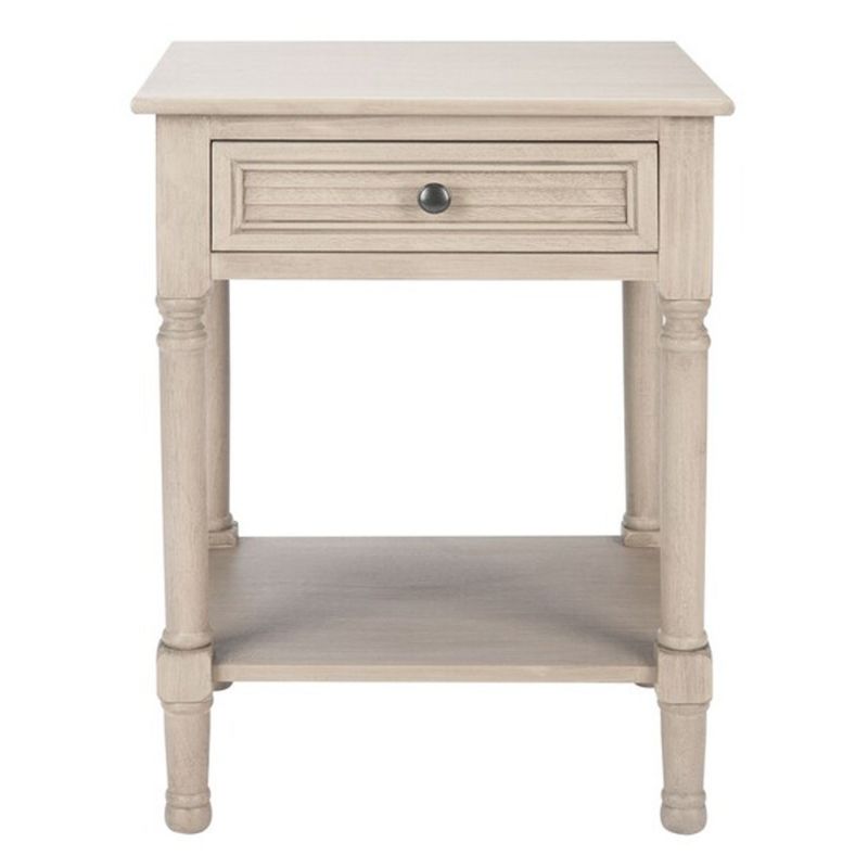 Safavieh - Tate 1Drw Accent Table - Greige - ACC5714D