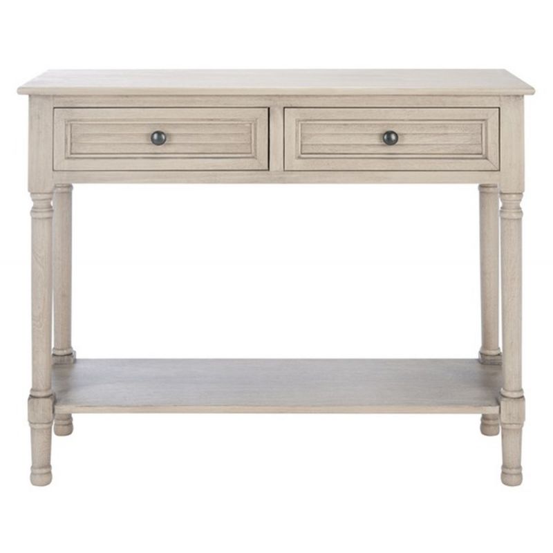 Safavieh - Tate 2Drw Console Table - Greige - CNS5720D