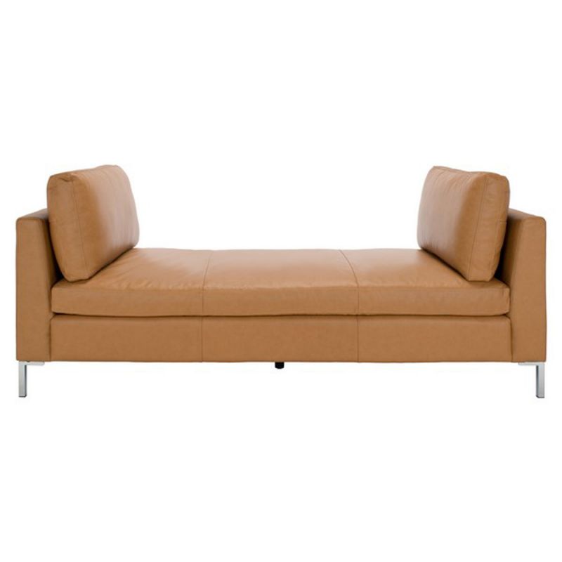 Safavieh - Couture - Tatianna Leather Bench - Light Brown - KNT4109B