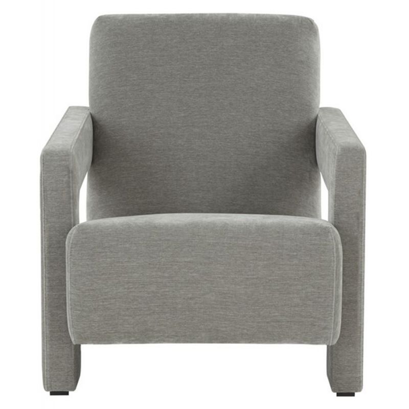 Safavieh - Couture - Taylor Modern Velvet Accent Chair - Grey - SFV5046B