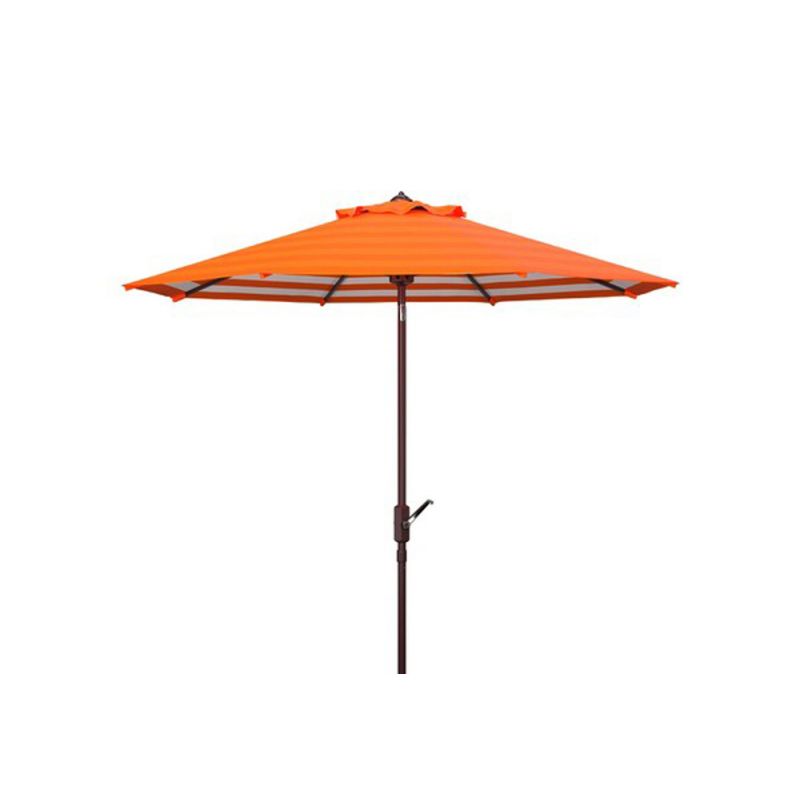 Safavieh - Tiana 9Ft Crank Umbrella - Orange - PAT8007O