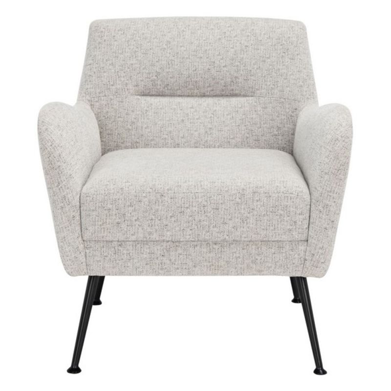 Safavieh - Tilbrook Arm Chair - Light Grey - Black - ACH5203B