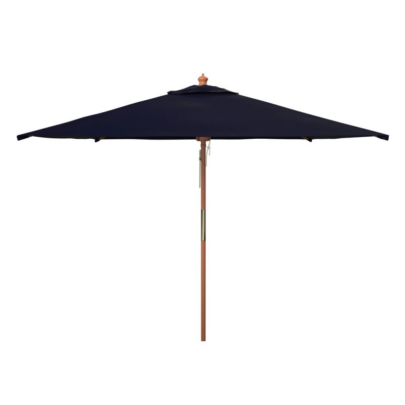 Safavieh - Velop 7.5Ft Wood Umbrella - Navy - PAT8409C