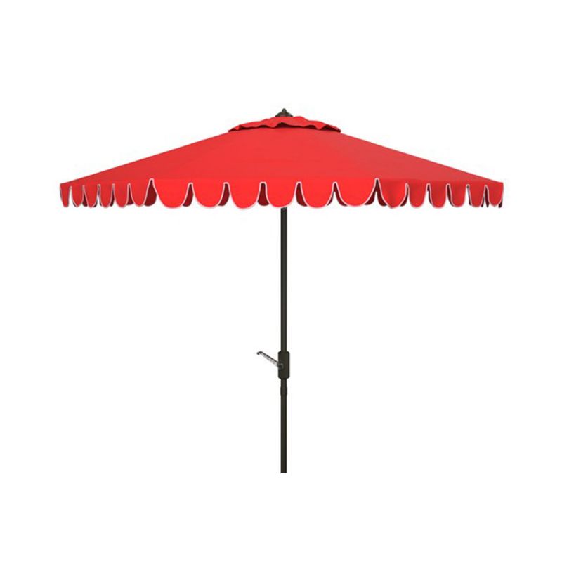 Safavieh - Venice 11Ft Crank Umbrella - Red - PAT8110C