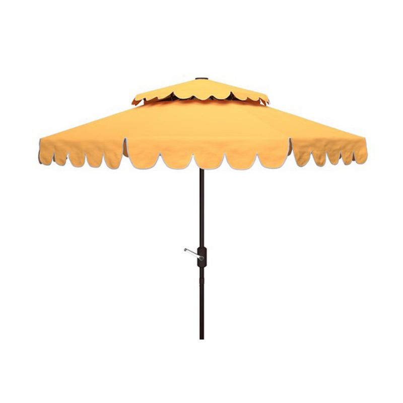 Safavieh - Venice 9Ft Double Top Umbrella - Yellow - PAT8210D