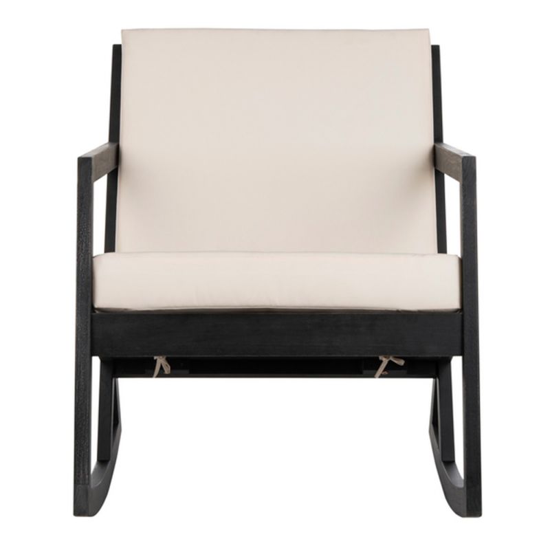 Safavieh - Vernon Rocking Chair - Black - Beige - PAT7013F