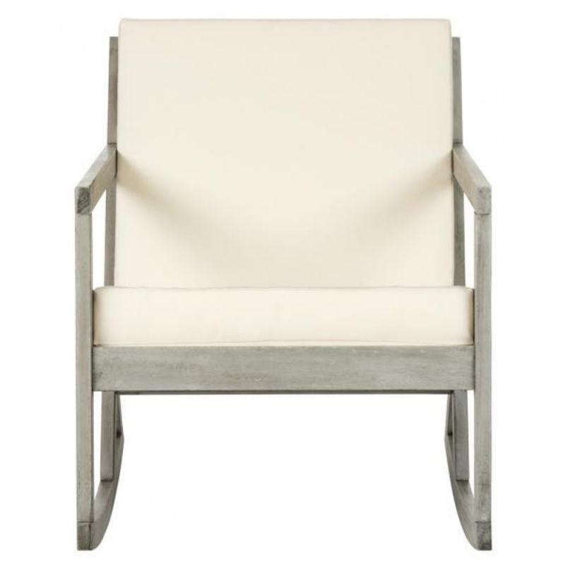 Safavieh - Vernon Rocking Chair - Grey - Beige - PAT7013E