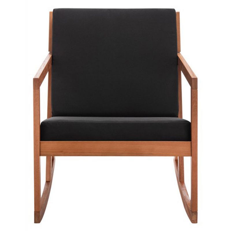 Safavieh - Vernon Rocking Chair - Natural - Black - PAT7013X