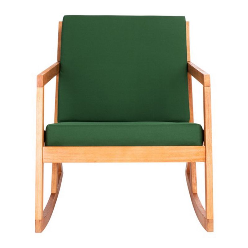 Safavieh - Vernon Rocking Chair - Natural - Green - PAT7013N