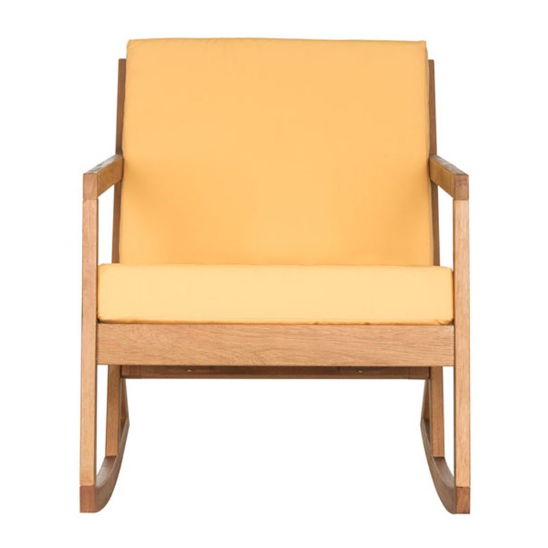 Safavieh - Vernon Rocking Chair - Natural - Yellow - PAT7013B