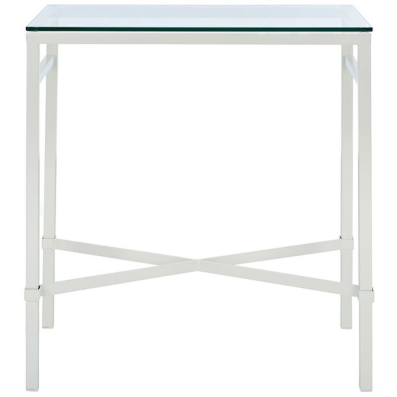 Safavieh - Couture - Viggo Chairside Table - White - AMH8300D