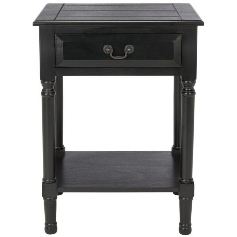 Safavieh - Whitney 1 Drawer Accent Table - Black - ACC5705B
