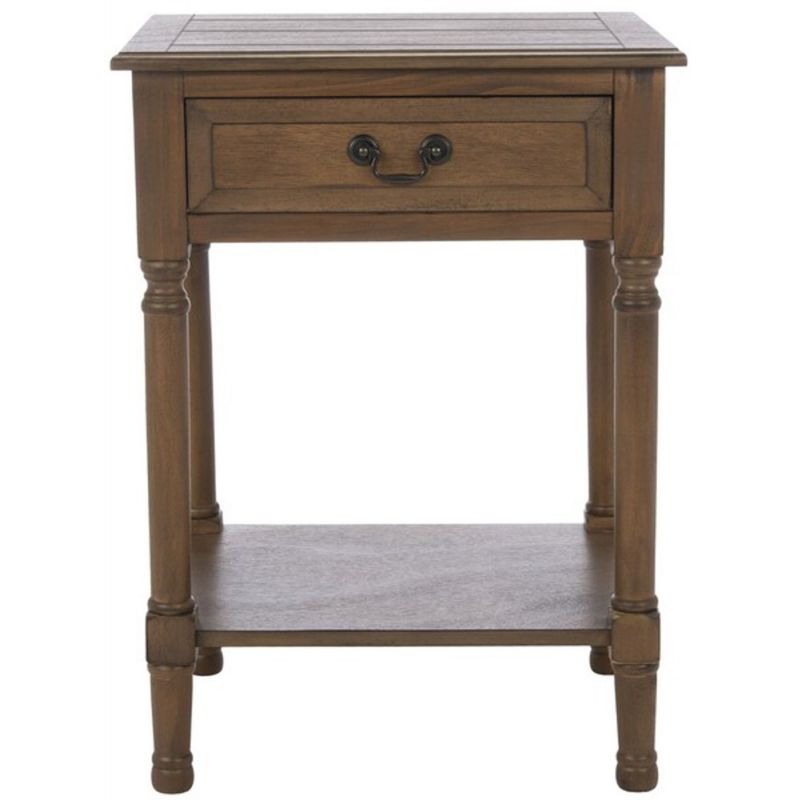 Safavieh - Whitney 1 Drawer Accent Table - Brown - ACC5705C