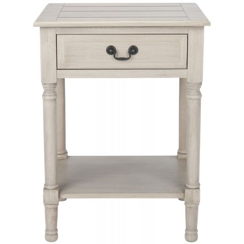 Safavieh - Whitney 1 Drawer Accent Table - Greige - ACC5705D