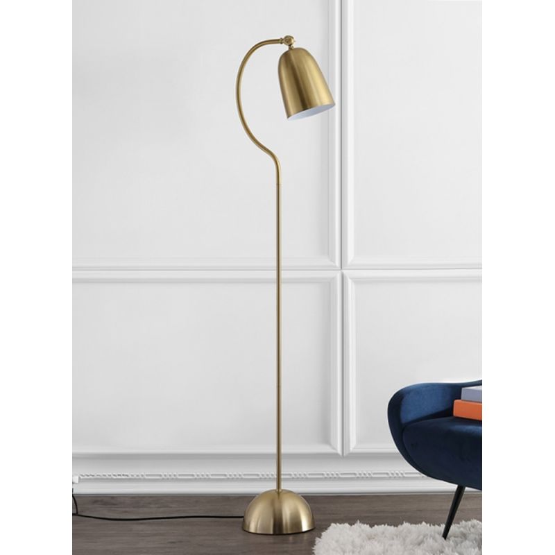 Safavieh - Zeid Floor Lamp - Brass - FLL4059A