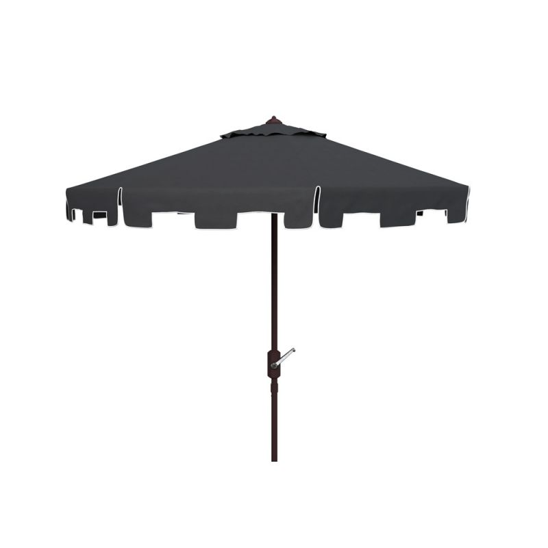 Safavieh - Zimmerman 11Ft Market Umbrella - Black - PAT8100H