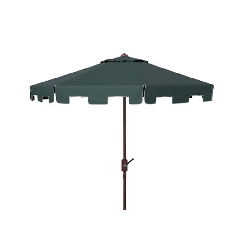 Safavieh - Zimmerman 11Ft Market Umbrella - Dark Green - PAT8100B