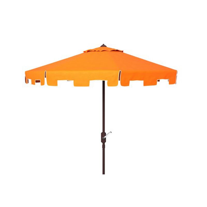 Safavieh - Zimmerman 11Ft Market Umbrella - Orange - PAT8100G