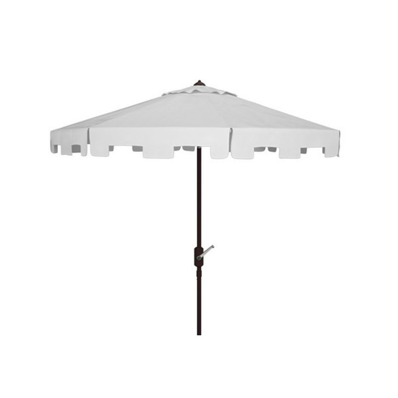Safavieh - Zimmerman 11Ft Market Umbrella - White - PAT8100K