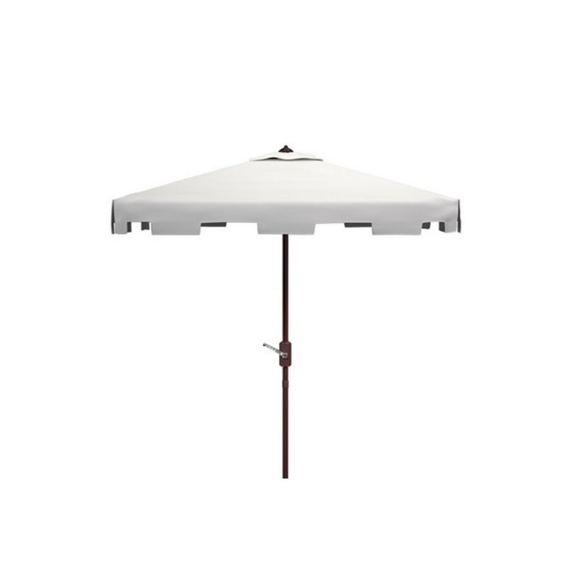 Safavieh - Zimmerman 7.5' Square Umbrella - White - PAT8400K