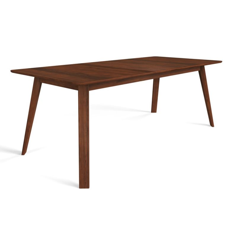 Saloom Furniture - Alton Extension Dining Table 36 x 65.5 x 29 in Walnut - SSWI-3648-1-ALT-Walnut-G