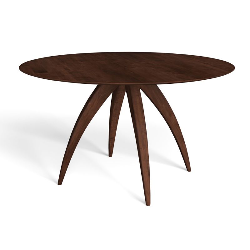 Saloom Furniture - Ella Dining Table 48 x 48 x 29 in Java - SCWO-4848-ELL-Java-G