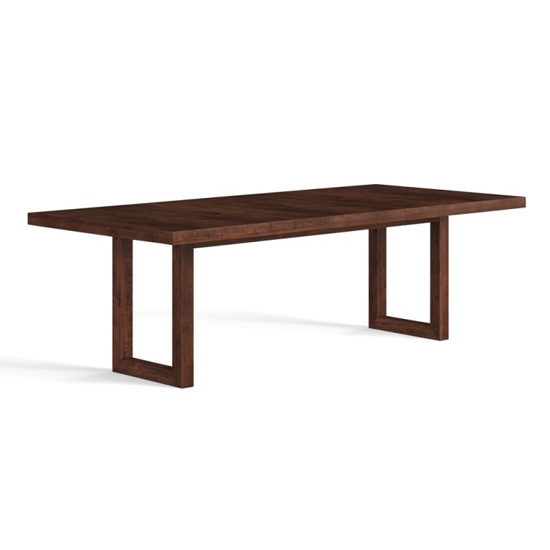 Saloom Furniture - Emerson Extension Dining Table 42 x 77.5 x 29 in Java - MDWS-4260-1-EME-Java-G