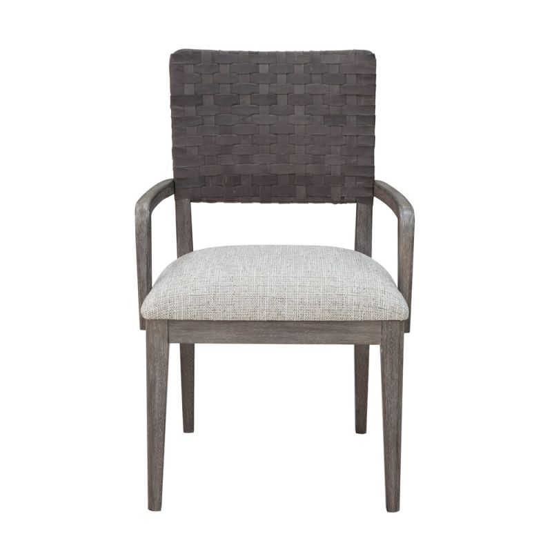 Scott Living - Scott Living Home Griffith Woven Back Arm Chair - P367DJ271