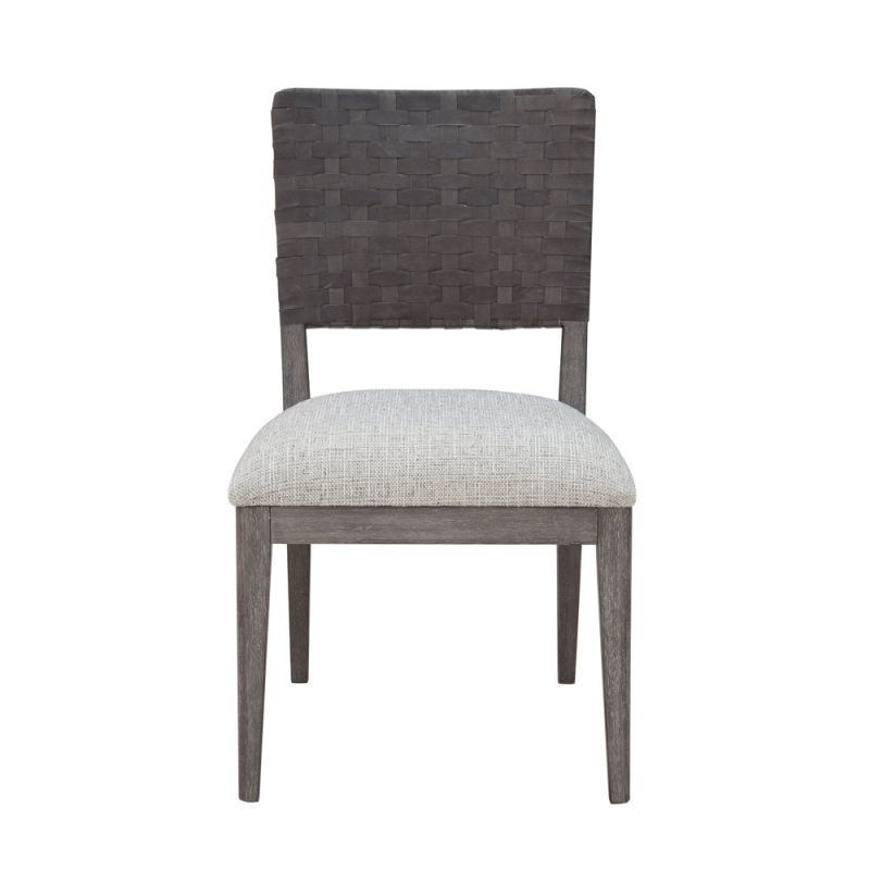 Scott Living - Scott Living Home Griffith Woven Back Side Chair - P367DJ270