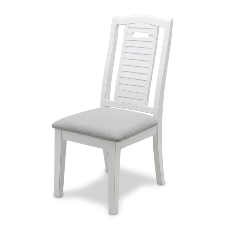 Sea Winds - Islamorada Dining Chair Shutter - D23382-BLANC