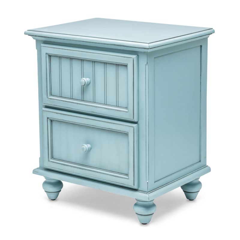 Sea Winds - Monaco 2 Drawer Nightstand - B81832-BLEU