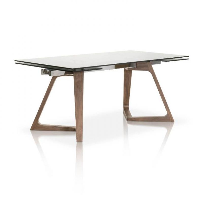 Star International Furniture - Axel Extension Dining Table - 1602-DT.WAL/SGRY