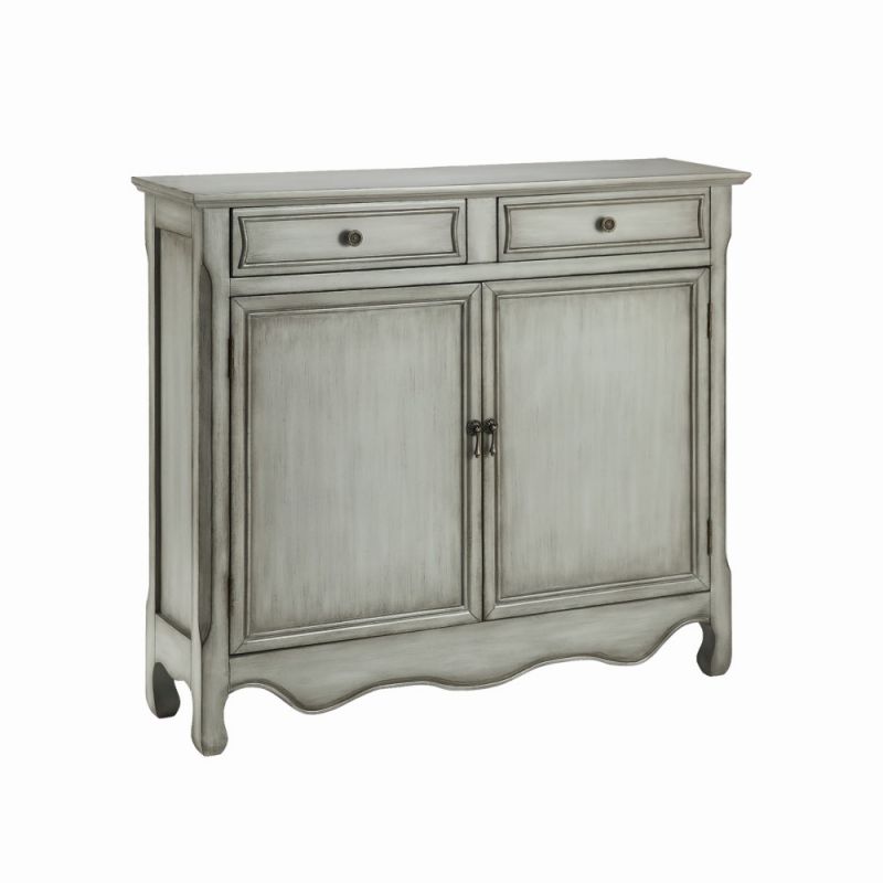 Stein World - Claridon 2-Door 2-Drawer Cabinet in Grey - 13016