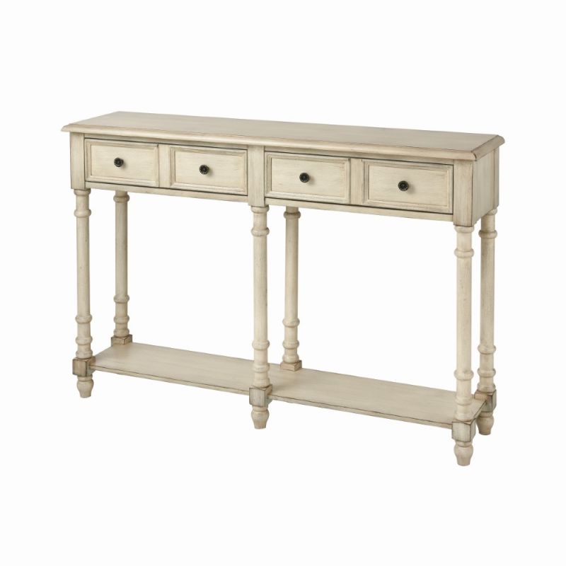 Stein World - Hager Console Table in Antique Cream - 16935