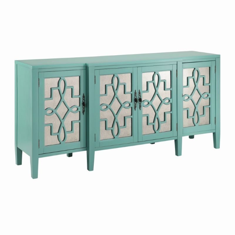 Stein World - Lawrence Cabinet in Turquoise - 13151
