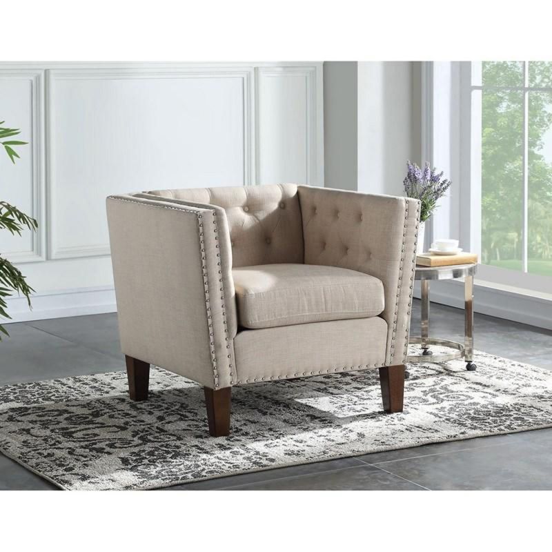 Steve Silver - Campbell Accent Chair - Sand - CM850ACS