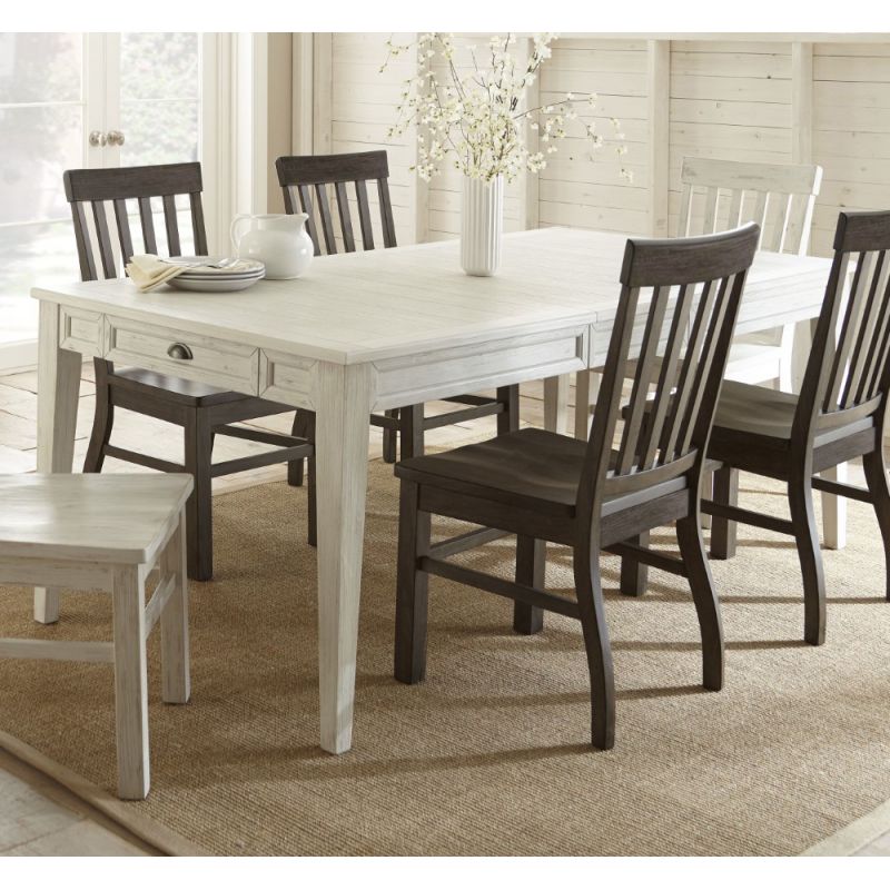Steve Silver - Cayla Dining Table in White - CY400TW
