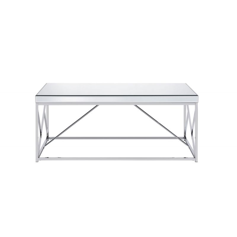 Steve Silver - Evelyn Mirror Top Cocktail Table - EV300C