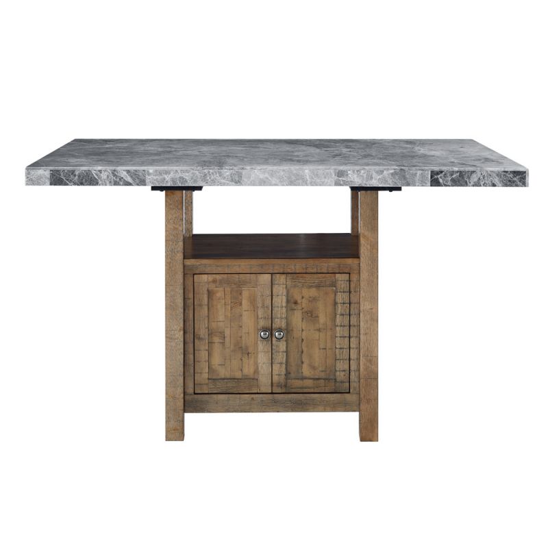 Steve Silver - Grayson Gray Marble Counter Table - GS600CGTTB