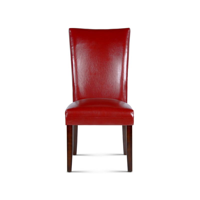 Steve Silver - Hartford Bonded Side Chair Red - (Set of 2) - HF500RD