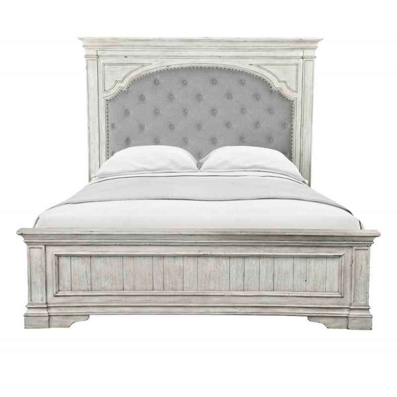 Steve Silver - Highland Park Queen Bed - Ivory - HP900QBW