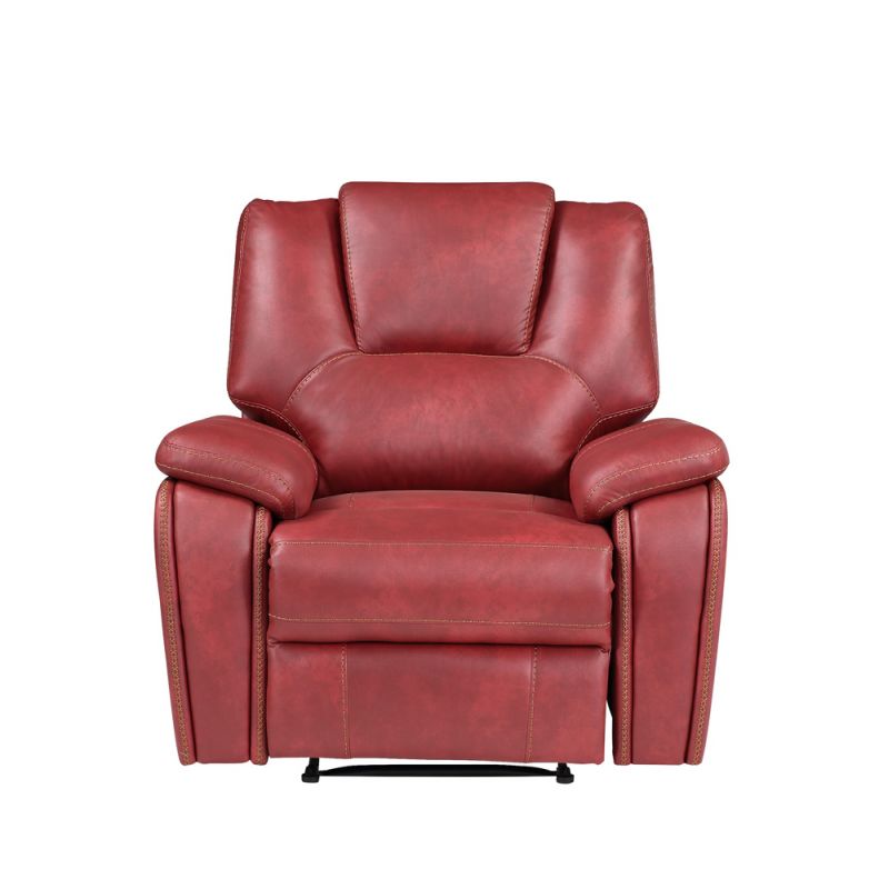 Steve Silver - Katrine Recliner Manual Motion - Red - KT800CR