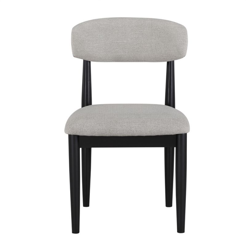 Steve Silver - Magnolia Upholstered Side Chair - Black (Set of 2) - MM520KS