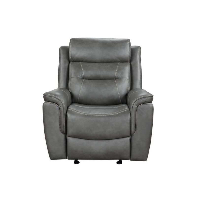 Steve Silver - Nash Gray Manual Glider Recliner - NS850C