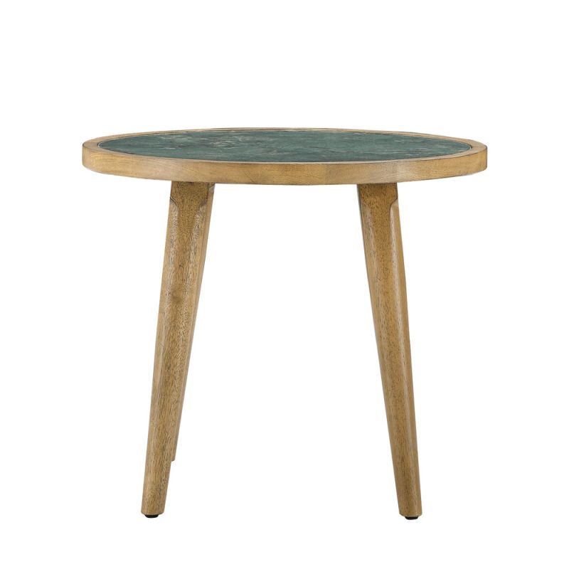 Steve Silver - Novato End Table with Sintered Stone - NV200GE